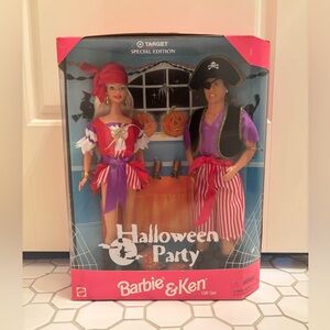 1998 Barbie And Ken Target Special Edition Halloween Party #19874 Mattel NRFB